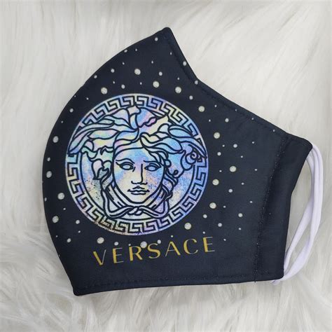 versace inspired face mask